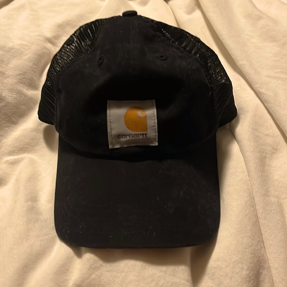 Carhartt black mesh baseball cap